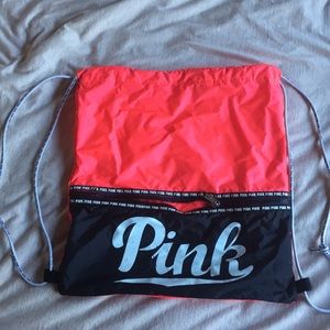 Victoria's Secret Pink Drawstring Backpack